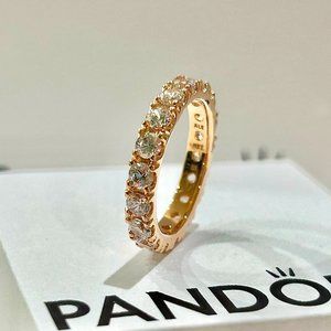 Pandora Sparkling Row Eternity Ring